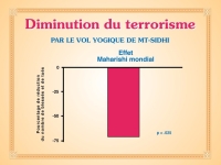 Diminution du terrorisme